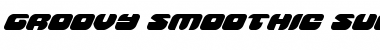 Download Groovy Smoothie Super-Italic Italic Font Title Preview