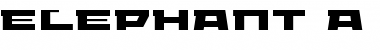 Download ELEPHANT A Regular Font Title Preview