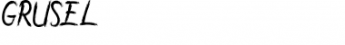 Download Grusel Regular Font Title Preview