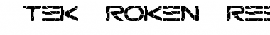 Download Gtek Broken Broken Font Title Preview