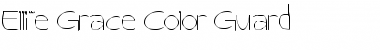Download Ellie Grace Color Guard Regular Font Title Preview