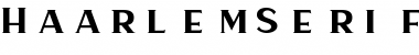 Download Haarlem Serif DEMO Regular Font