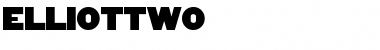 Download ElliotTwo Regular Font Title Preview