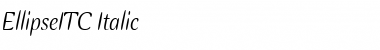 Download EllipseITC LightItalic Font Title Preview