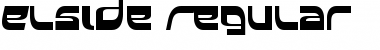 Download Elside Regular Font Title Preview