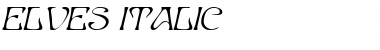 Download Elves Italic Font Title Preview