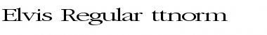 Download Elvis Regular Font Title Preview