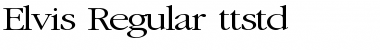Download Elvis Regular Font Title Preview