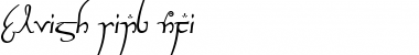 Download Elvish Ring NFI Regular Font Title Preview
