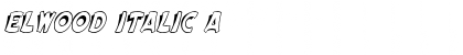 Download Elwood-Italic A Font Title Preview
