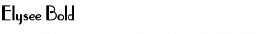 Download Elysee Bold Font Title Preview