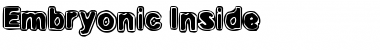 Download Embryonic Inside Regular Font Title Preview