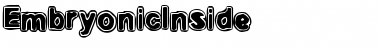 Download EmbryonicInside Regular Font Title Preview