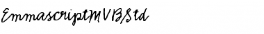 Download Emmascript MVB Std Regular Font Title Preview