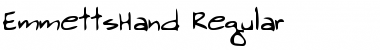 Download EmmettsHand Regular Font Title Preview