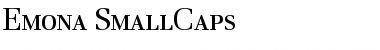 Download Emona SmallCaps Regular Font Title Preview