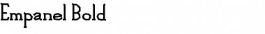 Download Empanel Bold Font Title Preview