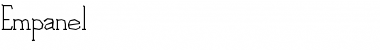 Download Empanel Regular Font Title Preview
