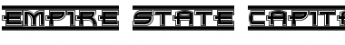 Download Empire State Capital Regular Font Title Preview