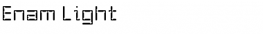Download Enam Light Font Title Preview