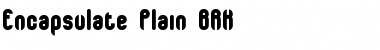 Download Encapsulate Plain BRK Normal Font Title Preview
