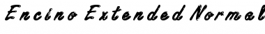 Download Encino Extended Normal Font Title Preview