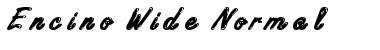 Download Encino Wide Normal Font Title Preview