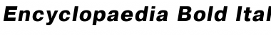 Download Enciclopaedia Bold Italic Font Title Preview