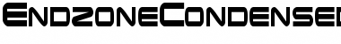 Download EndzoneCondensed Regular Font Title Preview