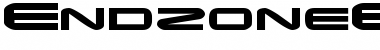 Download EndzoneExtended Regular Font Title Preview