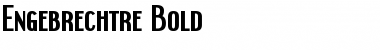 Download Engebrechtre Bold Font Title Preview