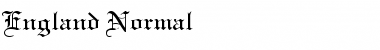 Download England Normal Font Title Preview
