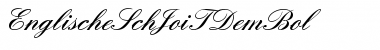Download EnglischeSchJoiTDemBol Regular Font Title Preview