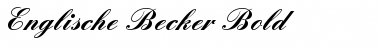 Download Englische Becker Bold Font Title Preview