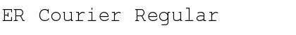 Download ER Courier Regular Font Title Preview