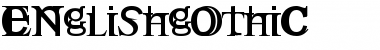 Download Englishgothic Regular Font Title Preview