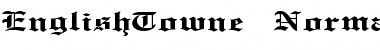 Download EnglishTowne-Normal Ex Regular Font Title Preview
