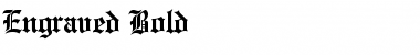 Download Engraved Bold Font Title Preview
