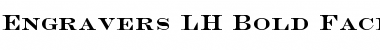Download Engravers LH Bold Face Regular Font Title Preview