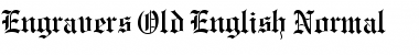 Download Engravers Old English Normal Font Title Preview