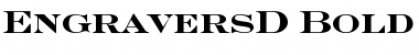 Download EngraversD Bold Font Title Preview