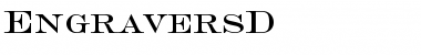 Download EngraversD Regular Font Title Preview