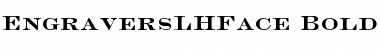 Download EngraversLHFace Bold Font Title Preview