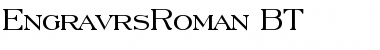 Download EngravrsRoman BT Regular Font Title Preview