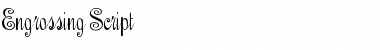 Download Engrossing Script Regular Font Title Preview