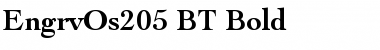 Download EngrvOs205 BT Bold Font Title Preview