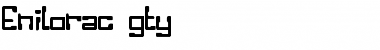 Download Enilorac gty Regular Font Title Preview