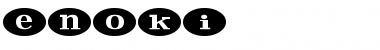 Download Enoki Regular Font Title Preview