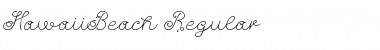 Download Hawaii Beach Regular Font Title Preview