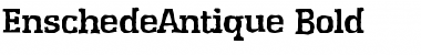 Download EnschedeAntique Bold Font Title Preview